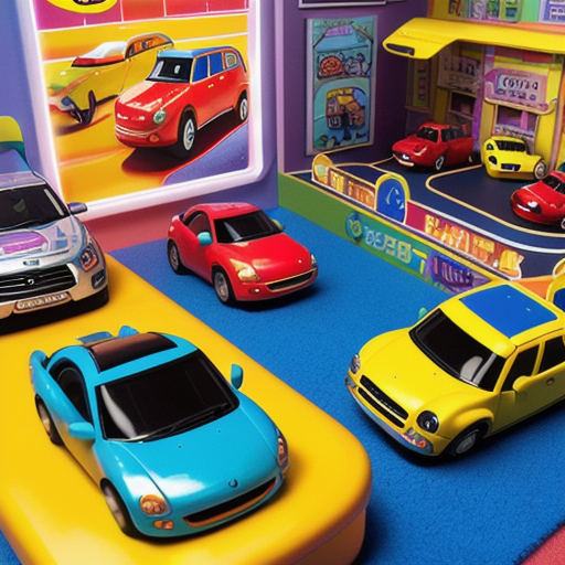 Afbeelding van Goedkoopste plastic auto speelsets voor kinderen kopen