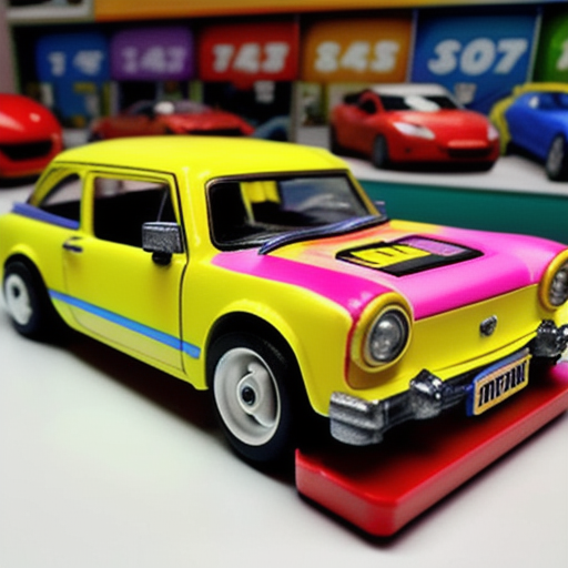 Afbeelding van Tijd voor het in elkaar zetten van plastic auto speelsets