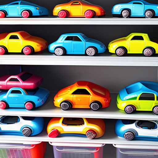 Afbeelding van Veilig opslaan van plastic auto speelsets: Tips & Tricks