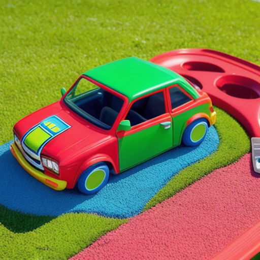 Afbeelding van Geschikte plastic auto speelsets voor binnen en buiten