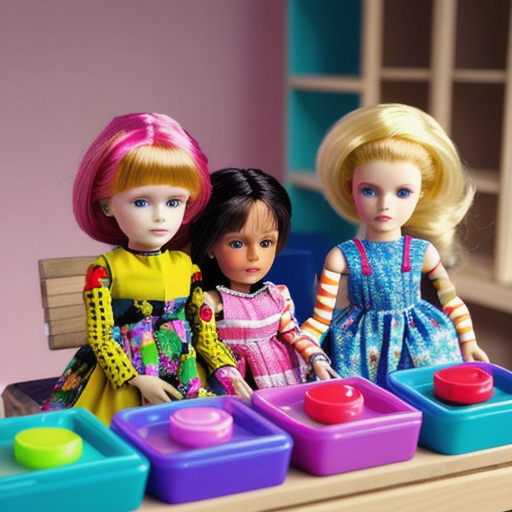 Afbeelding van Maak Plastic Poppen Sets: Stapsgewijze Handleiding