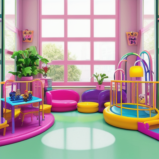 Afbeelding van Verbeter plastic poppen sets voor creatief spelen