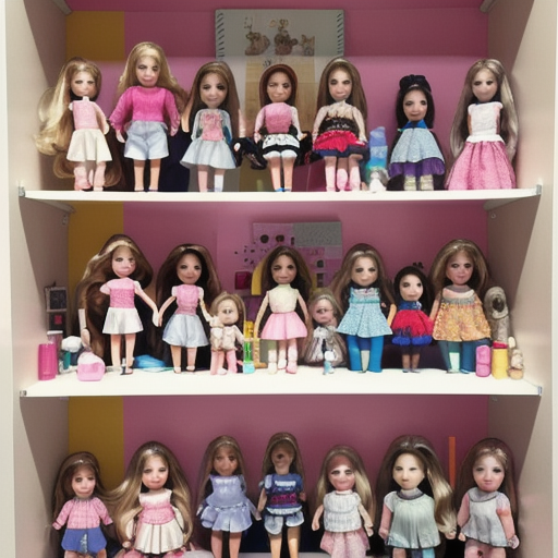 Afbeelding van Onderhoudsrichtlijnen voor plastic poppen sets