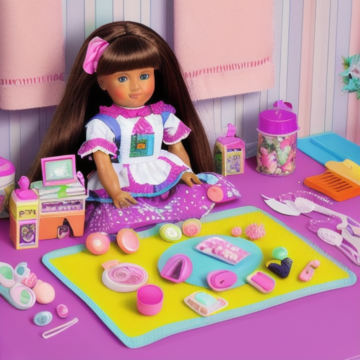 Afbeelding van Prijs van plastic poppen sets met extra's onthuld