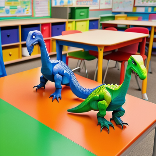 Afbeelding van Educatief gebruik van plastic dinosaurussen: ontdek de mogelijkheden