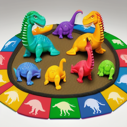 Afbeelding van Wat kosten plastic dinosaurussen in de speelgoedwinkel?