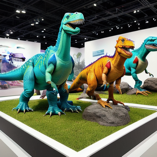 Afbeelding van Tips voor het organiseren van een plastic dinosaurussen tentoonstelling