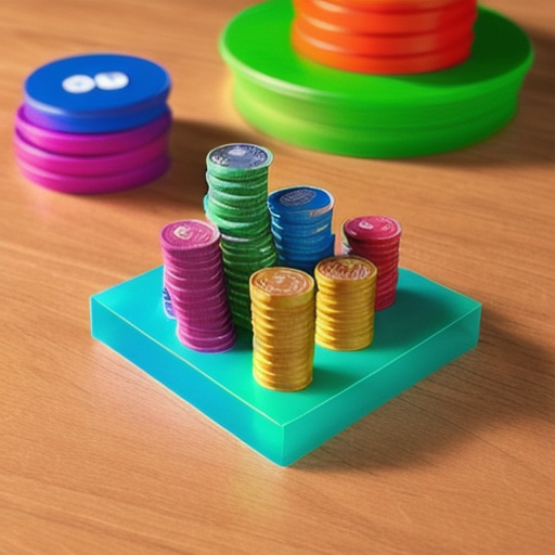 Afbeelding van Leer spelenderwijs met plastic speelgeld sets