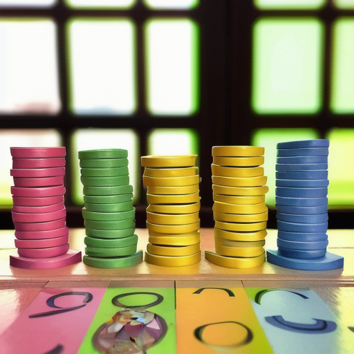 Afbeelding van Plastic speelgeld sets zonder verzendkosten kopen