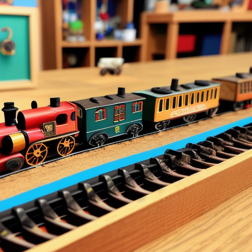 Afbeelding van Speelgoed trein sets maken: Een stap-voor-stap gids