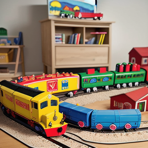 Afbeelding van Educatieve Voordelen van Speelgoed Trein Sets