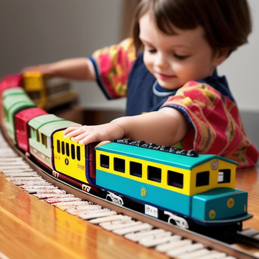 Afbeelding van Bouw je eigen speelgoedtreinsets: Een stap-voor-stap gids