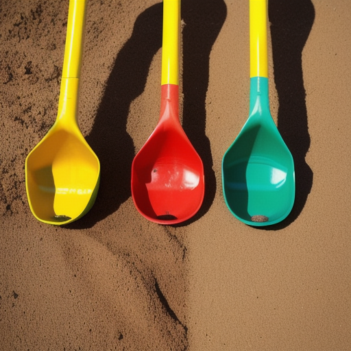 Afbeelding van Hoeveel kunststof speelgoed schepjes heb ik nodig?