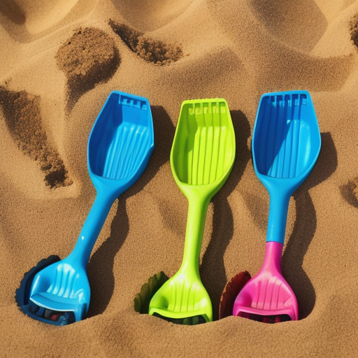 Afbeelding van Kunststof speelgoed schepjes: Essentieel voor de zomer