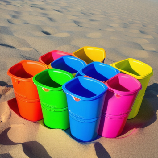 Afbeelding van Hoeveel plastic speelgoed emmers heb ik nodig voor optimaal plezier?