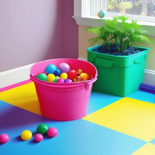 Afbeelding van Decoreren van plastic speelgoed emmers: tips en ideeën