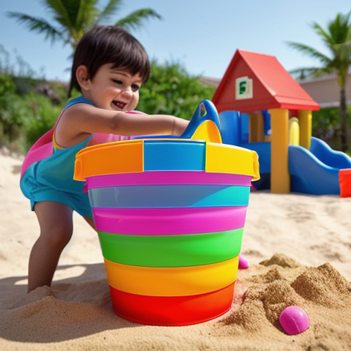 Afbeelding van Onderhoudstips voor plastic speelgoed emmers