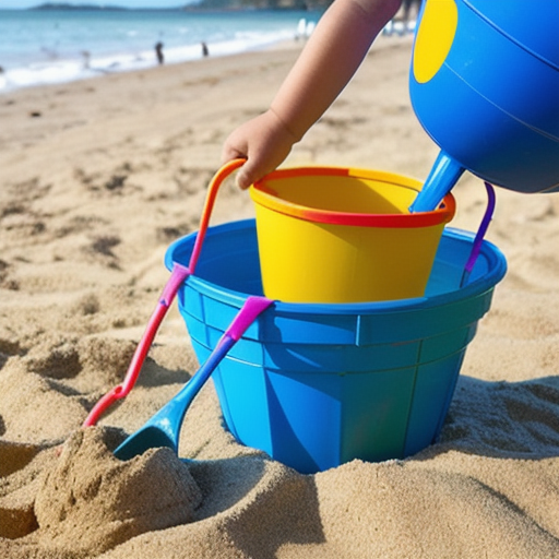 Afbeelding van Plastic speelgoed emmers voor zand: tips en voordelen