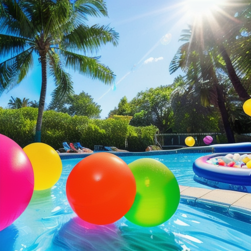 Afbeelding van Beste opblaasbare speelballen voor het zwembad 2023