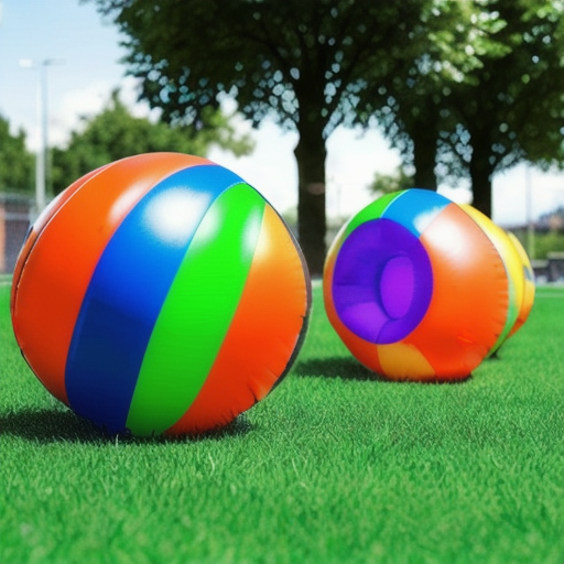 Afbeelding van Onderhoud van opblaasbare speelballen: Tips en trucs