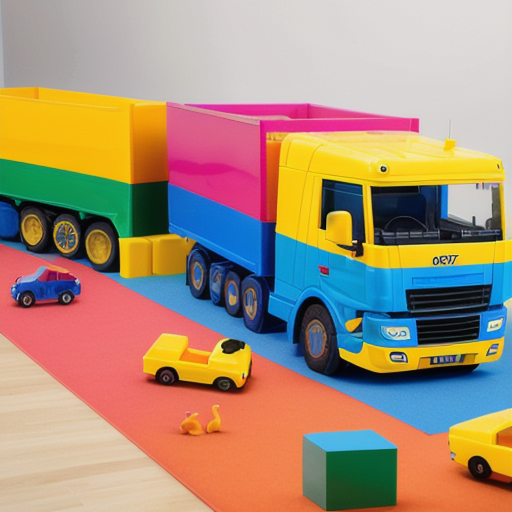 Afbeelding van Kies voor plastic speelgoed lorries: Duurzaam en leuk