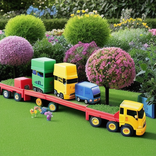 Afbeelding van Ontdek Hoe Plastic Speelgoed Lorries Werken en Leren