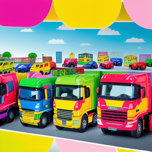 Afbeelding van Koop plastic speelgoed lorries voor kinderen online