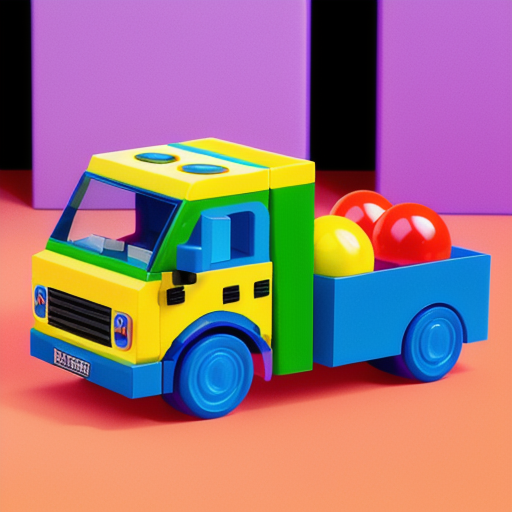 Afbeelding van Is plastic speelgoed lorries veilig voor kinderen?