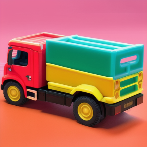 Afbeelding van Goedkoopste plastic speelgoed lorries met korting