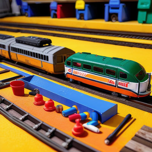 Afbeelding van Repareren van plastic speelgoed bouwtreinen: tips & trucs