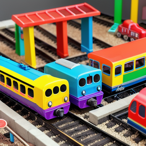 Afbeelding van Verbeter de ervaring met plastic speelgoed bouwtreinen