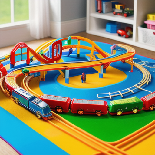 Afbeelding van Ontdek de diverse soorten plastic speelgoed bouwtreinen