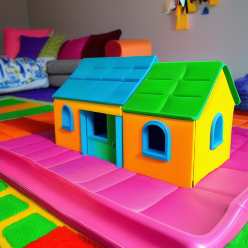 Afbeelding van Pas kunststof speelgoed huisjes zelf aan voor meer plezier