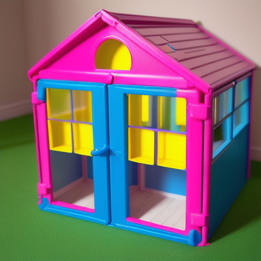 Afbeelding van Goedkoopste kunststof speelgoed huisjes voor kinderen