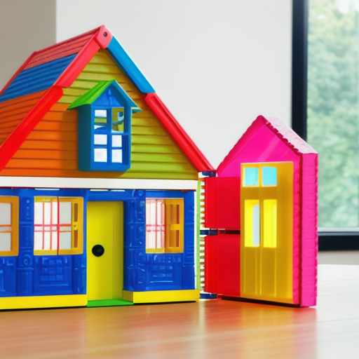 Afbeelding van Hoeveel tijd kost het maken van kunststof speelgoed huisjes?