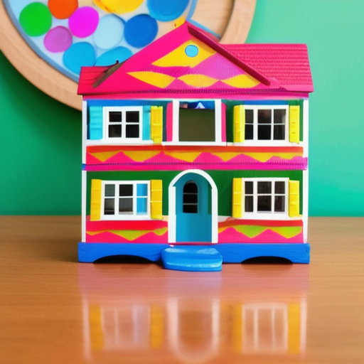 Afbeelding van Kunststof Speelgoed Huisjes Schilderen: Een Stapsgewijze Gids