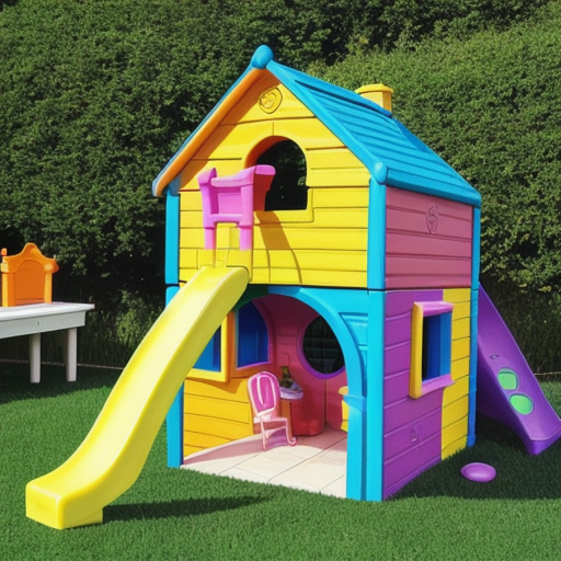 Afbeelding van Veilig spelen: tips voor kunststof speelgoed huisjes