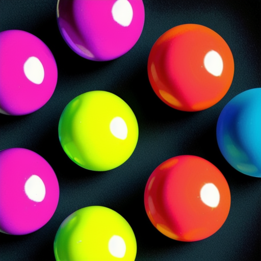 Afbeelding van Goedkoopste rubberen balspellen in de speelgoedwinkel