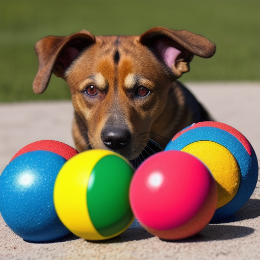 Afbeelding van Ontdek de Veelzijdigheid van Rubberen Balspellen voor Honden