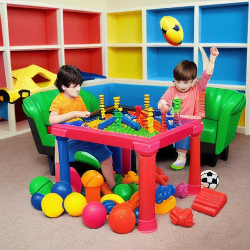 Afbeelding van Combineer plastic speelgoedsport sets met ander speelgoed