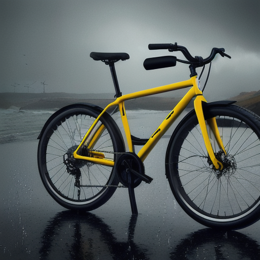 Afbeelding van Veiligheid van waterdichte fietshoezen bij stormachtig weer