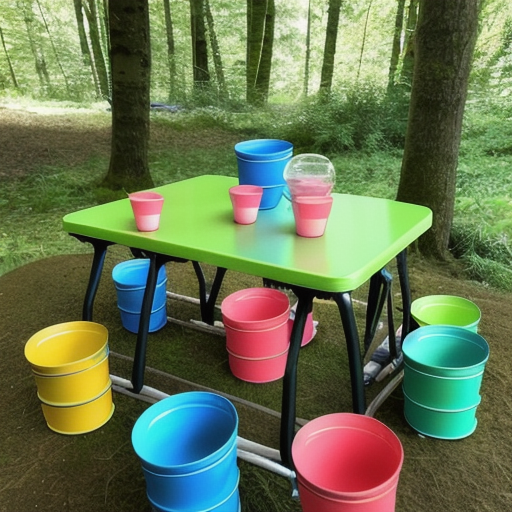 Afbeelding van Veiligheid van opvouwbare campingbekers voor kinderen