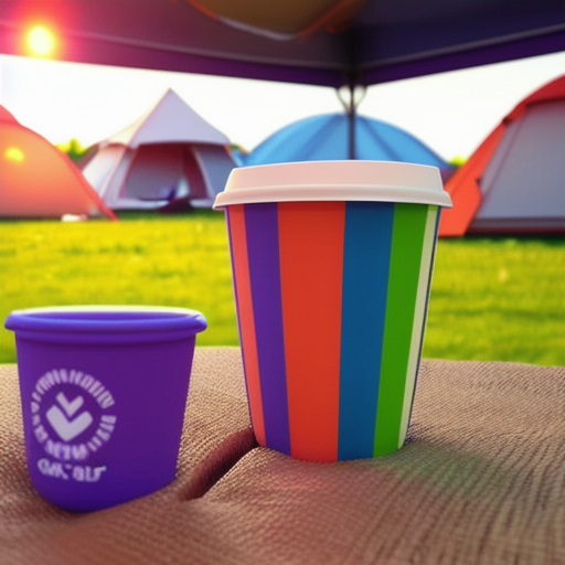Afbeelding van Legaal opvouwbare campingbekers naar festivals meenemen?