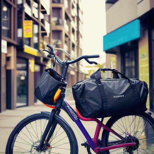 Afbeelding van Boodschappen doen met waterdichte fietstassen: tips & tricks