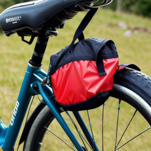 Afbeelding van Combineer waterdichte fietstassen met een fietsmand