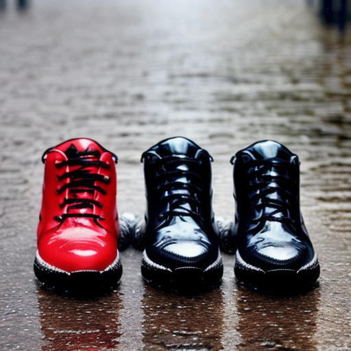 Afbeelding van Effectiviteit van waterdichte regenhoesjes voor schoenen