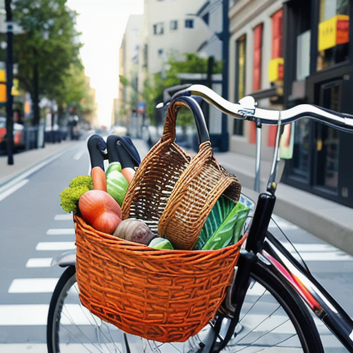 Afbeelding van Opvouwbare Fietsmandjes: Handig en Praktisch Voor Iedere Fietser
