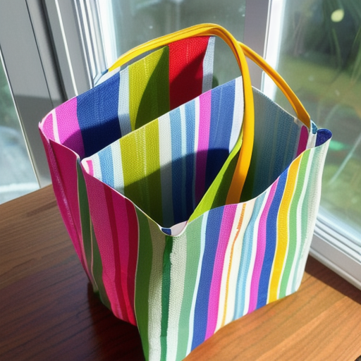 Afbeelding van De beste manier om opvouwbare boodschappentasjes te vouwen