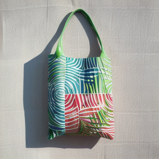 Afbeelding van Maak je eigen opvouwbare boodschappentasjes thuis