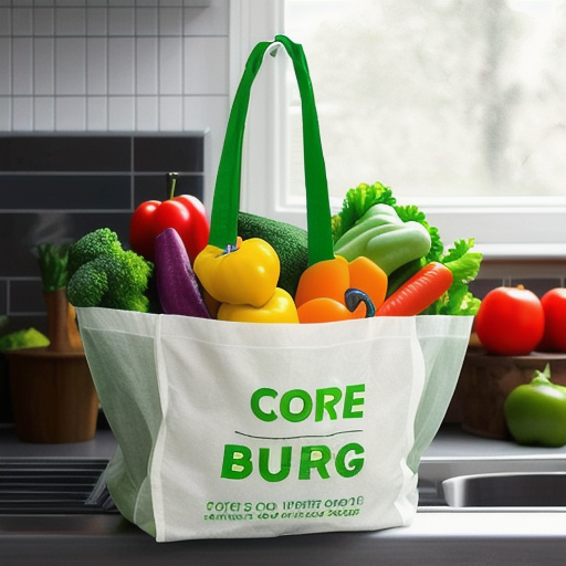 Afbeelding van Duurzame opvouwbare boodschappentasjes voor eco-vriendelijk winkelen